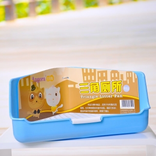 Triangle Litter Pan(blue)