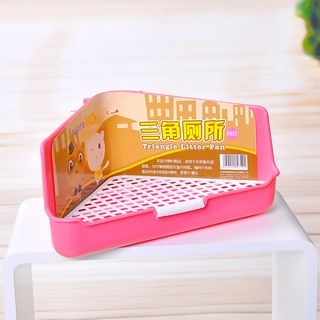 Triangle Litter Pan(pink)