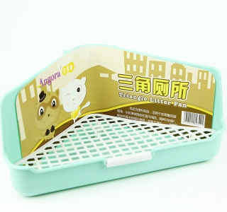 Triangle Litter Pan(green)